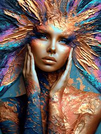 Papier mâché Soleil