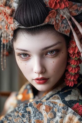 japanse kunst Geisha