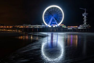 Scheveningen Ferris wheel by Frans Bouman