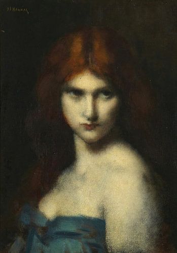 Study of a head of a woman, Jean-Jacques Henner