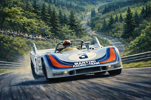 Nürburgring 1971 - Victoire pour Vic Elford et Gérard Larrousse
