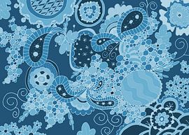 Paisley pleasure blue