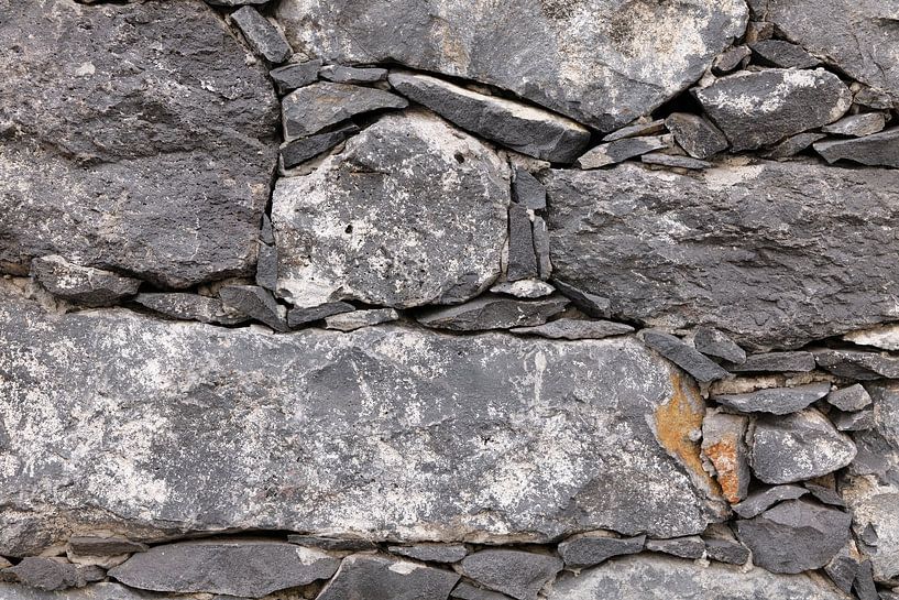 Stenen muur van Ingo Laue
