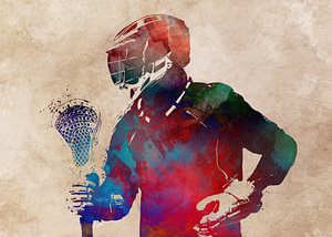 Lacrosse Sport Kunst #Lacrosse #Sport