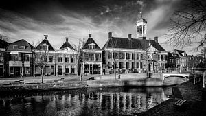 Fortified town Dokkum, with old town hall - Friesland (NL) by Rick Van der Poorten