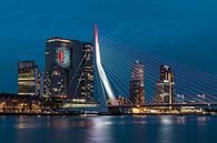Feyenoord projectie op 'De Rotterdam'  van Midi010 Fotografie thumbnail