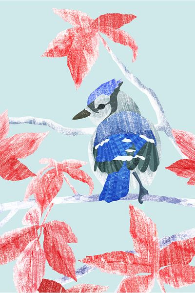 Winter Bird by Goed Blauw