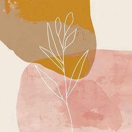 Abstract plants by Poster Art Shop