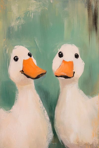 Adorable ducks by Poster Art Shop