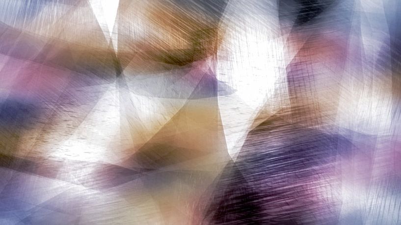 Japanisches Licht Abstrakt Japandi Impressionismus von FRESH Fine Art
