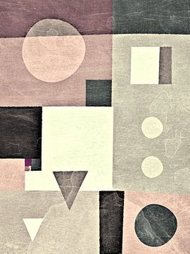 Geometrische Formen Zusammensetzung 14 von Anna Marie de Klerk
