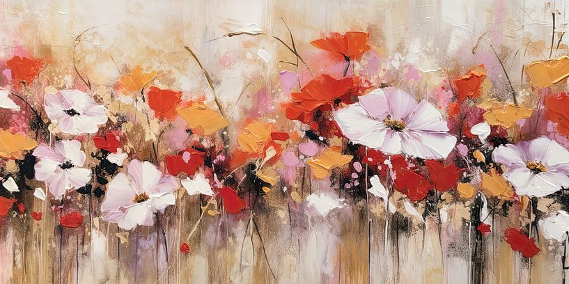 Blumen abstrakt von Bert Nijholt