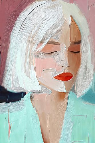 Portrait in Pastel Shades no. 4