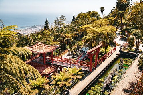 Japanischer Garten im Monte Palace, Madeira, Portugal