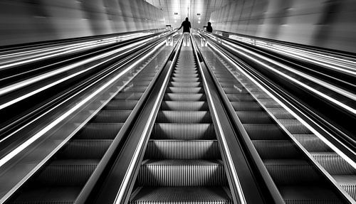 Rolltreppe Station Vijzelgracht