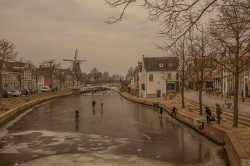 ijspret in Dokkum Friesland van anne droogsma