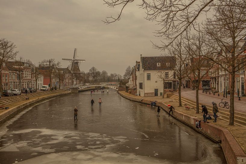 Ice fun in Dokkum Friesland by anne droogsma