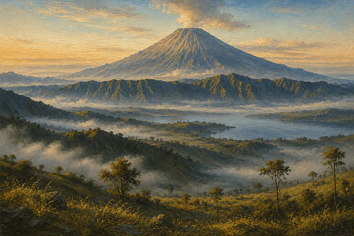 Berg Semeru, Ost-Java, Indonesien