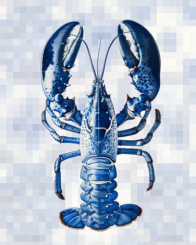 Cancer bleu élégant