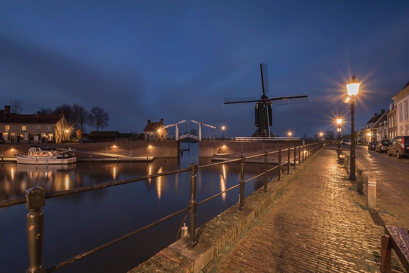 Hafen Stadt Heusden von Jan Koppelaar