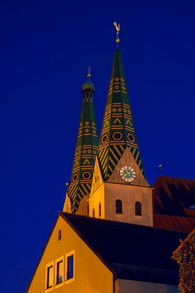 Kirche von Beilngries bei Nacht von ManfredFotos