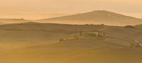 Toskanische Landschaft bei Sonnenaufgang von Damien Franscoise Miniaturansicht