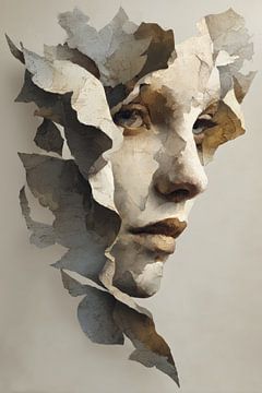 Frau abstrakte Wand Kunst von Egon Zitter