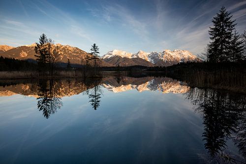 Abendstimmung am Barmsee