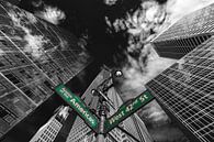 Wolkenkratzer an der 6 Avenue Ecke 42th in New York van Kurt Krause thumbnail