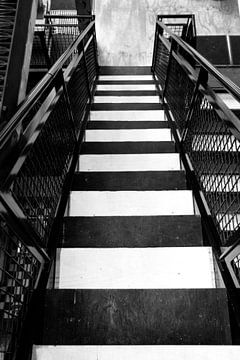 stairs at Strijp-S Eindhoven by Klaartje Majoor