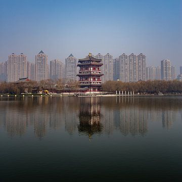 Chinese torens: oud versus nieuw