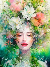 Frau in  von Studio Pieternel