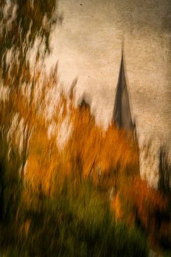 Kirchturm Bavel von Peter Smeekens