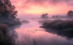 Herbstzauber am Fluss
