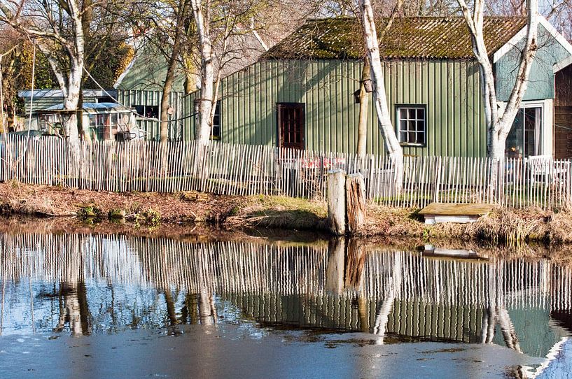 Broek in Waterland spiegeling van CreaBrig Fotografie