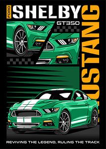 2015 Ford Mustang Shelby GT350 Muscle Car