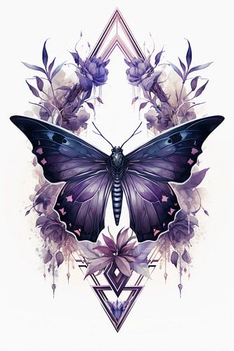 Geometrische vlinder