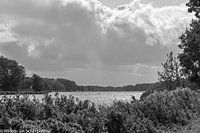 Rain above the Brielse Maas