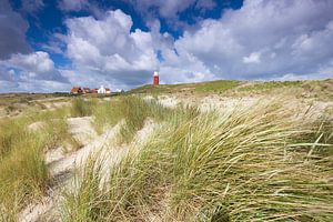 Tempête au phare de De Cocskdorp Texel