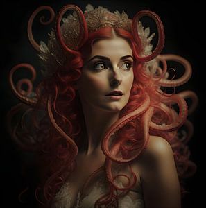 Octopus woman by Gert-Jan Siesling