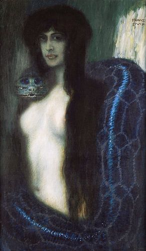Franz Von Stuck, De zonde - 1909