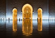 Sheik Zayed moskee, Abu Dhabi van Inge van den Brande thumbnail