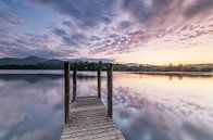 Sonnenuntergang Lake District England - U.K. von Marcel Kerdijk Miniaturansicht