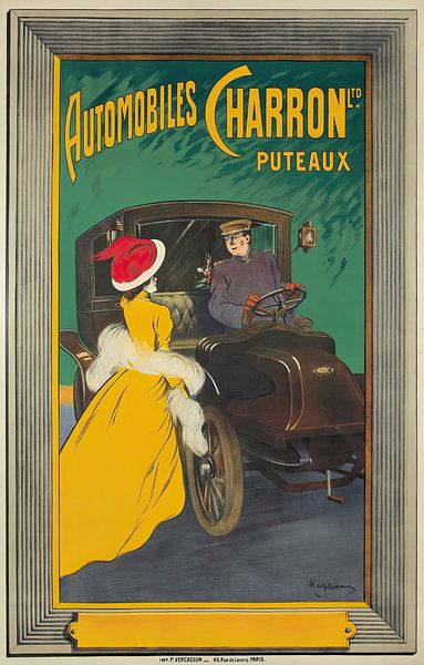 Leonetto Cappiello - Leonetto Cappiello - Automobiles Charron Ltd. (ca. 1906) von Peter Balan