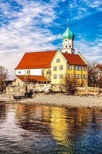 Wasserburg Lake Constance by Dieter Walther
