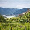 Wachau près de Spitz avec la ruine Hinterhaus sur Gerald Lechner