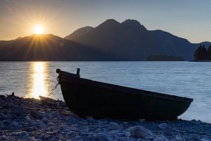 Sonnenuntergang am Walchensee :-)