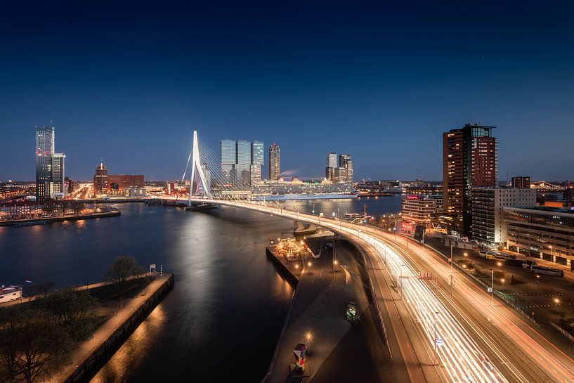 Spitsuur in Rotterdam par Niels Dam