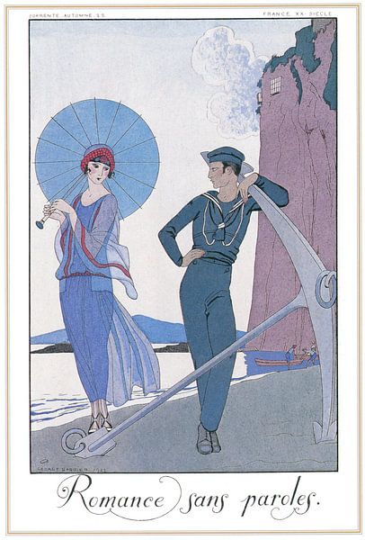 George Barbier - Romance sans Paroles van Peter Balan