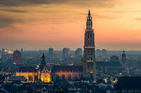 Cathedral at sunset
